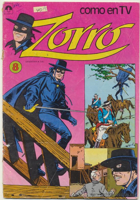 C&oacute;mics: Zorro n&ordm; 8. Editorial Tucuman. Argentina. - Foto 1