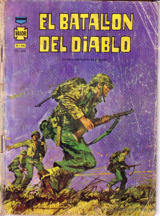 C&oacute;mics: VALOR - N&ordm; 54 - EL BATALLON DEL DIABLO - Foto 1