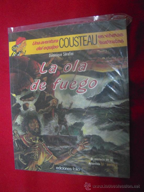 C&oacute;mics: LA OLA DE FUEGO - COUSTEAU - RUSTICA - Foto 1