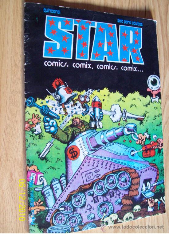 C&oacute;mics: STAR COMIC N&ordm; 5 - COMIX MARGINAL - LA REVISTA DE LA NUEVA HISTORIETA - Foto 1