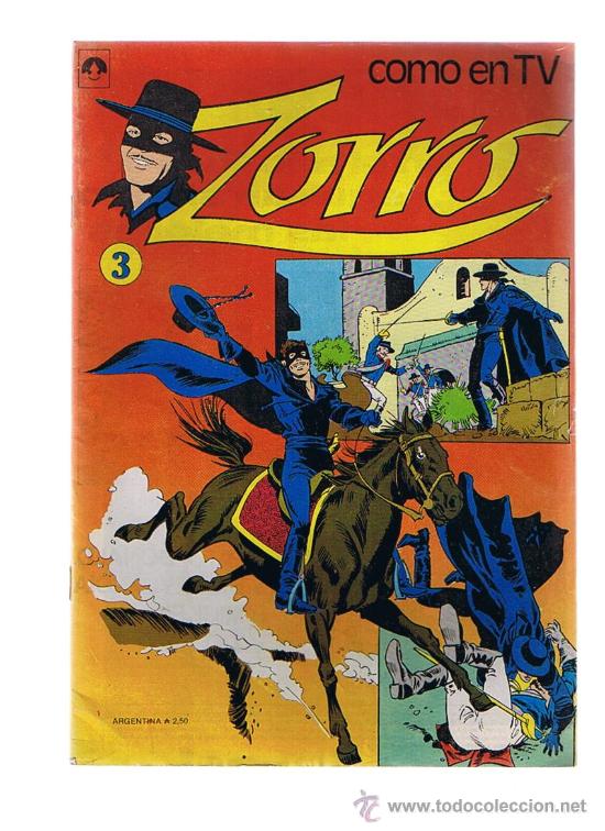 C&oacute;mics: Zorro n&ordm; 3. Editorial Tucuman. Argentina. - Foto 1