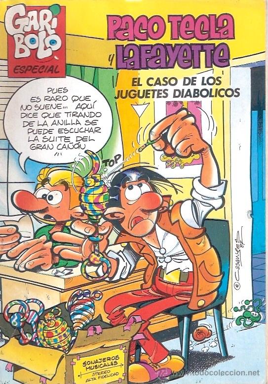 C&oacute;mics: TEBEOS Y COMICS - REVISTA SEMANAL GARIBOLO ESPECIAL - A&Ntilde;O 1987 - JUEGUETES DIABOLICOS