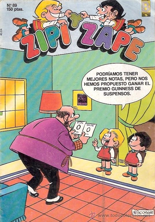 C&oacute;mics: TEBEOS Y COMICS - A&Ntilde;OS 80 - ZIPI Y ZAPE - NUMERO 89 - Foto 1