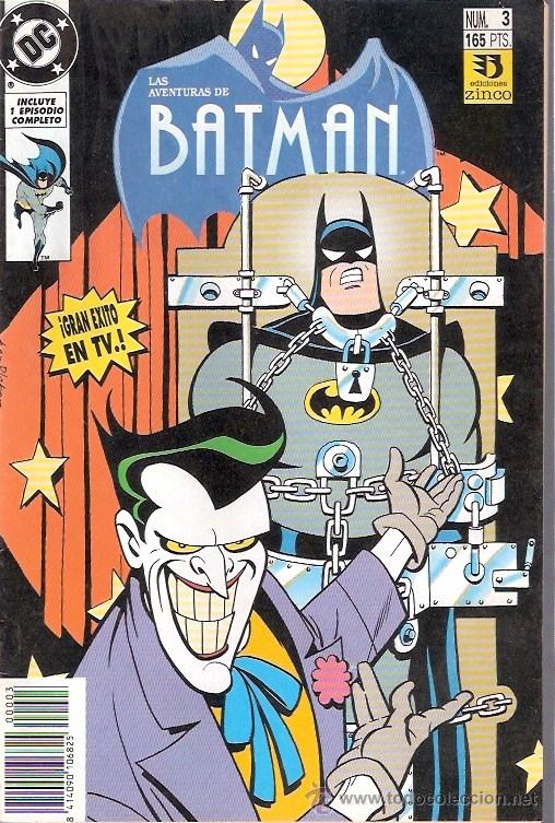 C&oacute;mics: TEBEOS Y COMICS - A&Ntilde;OS 80 - LAS AVENTURAS DE BATMAN - NUMERO 3 - ZINCO - Foto 1