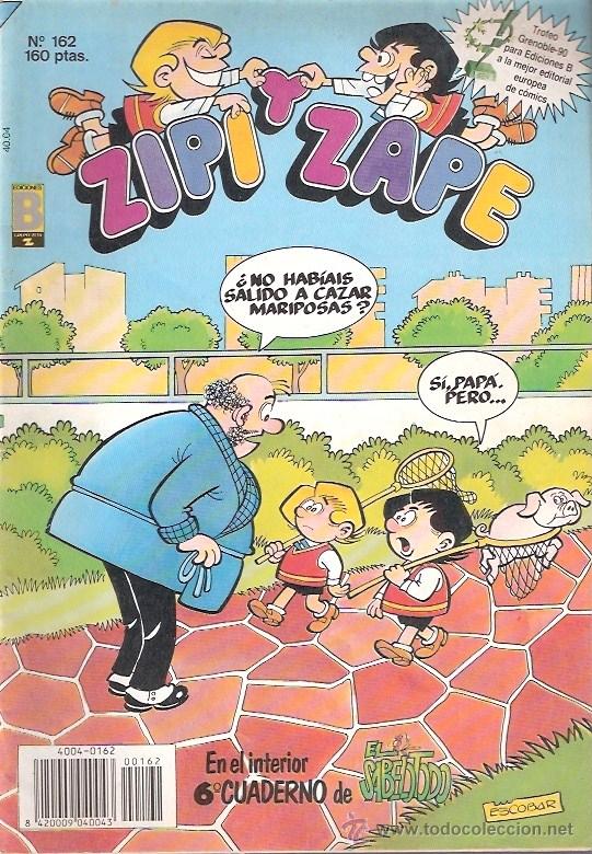 C&oacute;mics: TEBEOS Y COMICS - ZIPI Y ZAPE - NUMERO 162 - Foto 1