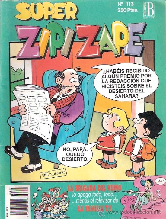 C&oacute;mics: TEBEOS Y COMICS - ZIPI Y ZAPE ESPECIAL - NUMERO 113 - Foto 1