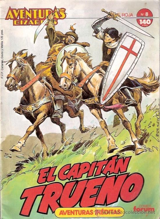 C&oacute;mics: TEBEOS Y COMICS - A&Ntilde;OS 80 - EL CAPITAN TRUENO - NUMERO 8 - Foto 1
