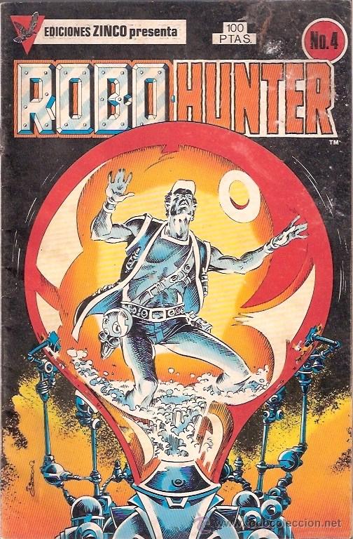 C&oacute;mics: TEBEOS Y COMICS - A&Ntilde;OS 80 - ROBOHUNTER - ZINCO - NUMERO 4 - Foto 1