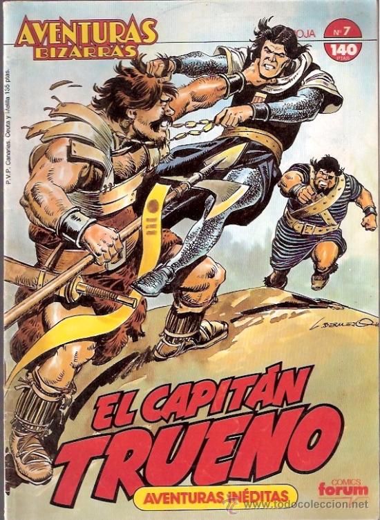 C&oacute;mics: TEBEOS Y COMICS - A&Ntilde;OS 80 - EL CAPITAN TRUENO - NUMERO 7 - Foto 1