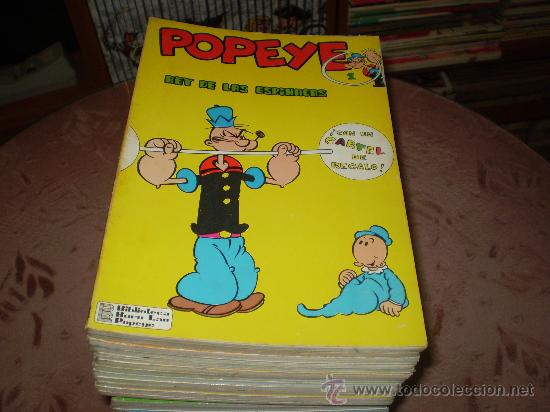C&oacute;mics: Popeye. Burulan. Lote de 36 n&ordm;s - Foto 1