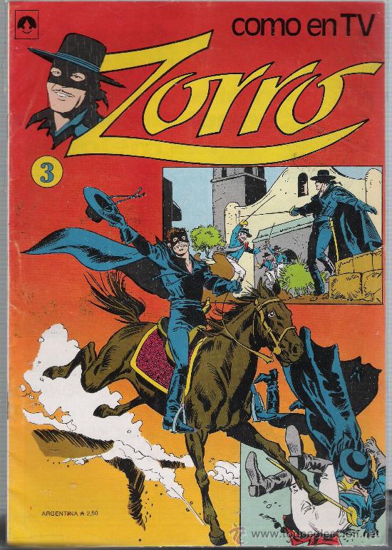 C&oacute;mics: Zorro n&ordm; 3. Editorial Tucum&aacute;n. Buenos Aires. - Foto 1