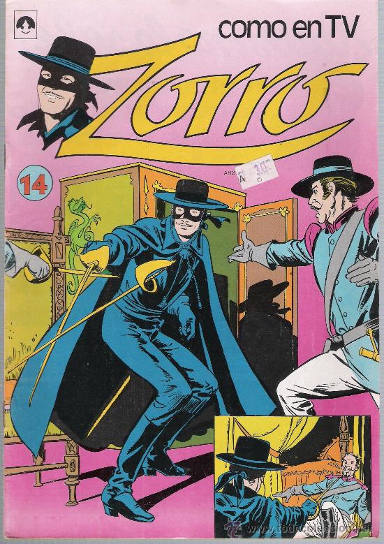 C&oacute;mics: Zorro n&ordm; 14. Editorial Tucum&aacute;n. Buenos Aires. - Foto 1