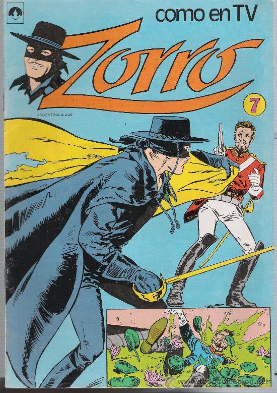 C&oacute;mics: Zorro n&ordm; 7. Editorial Tucum&aacute;n. Buenos Aires. - Foto 1