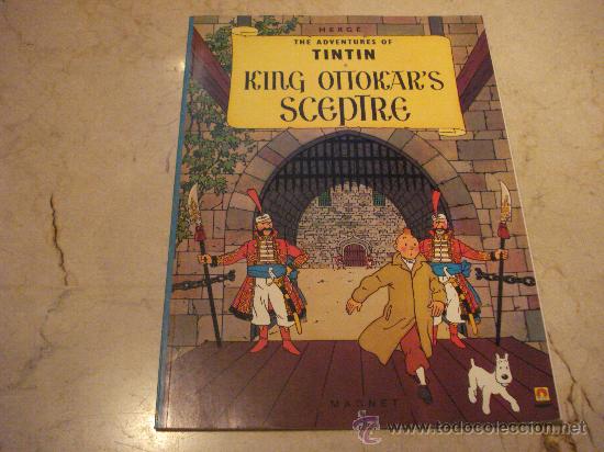 C&oacute;mics: TINTIN - KING OTTOKAR&acute;S SCEPTRE - MAGNET 1984 - Foto 1