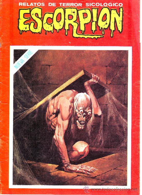 Comics: ESCORPION N&ordm; 65  EDITORIAL VILMAR 1982 COMIC RELATOS TERROR SICOLOGICO 34 PAGINAS 27 x 21,5 UX99