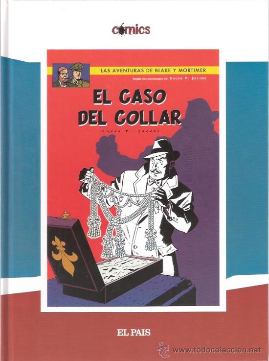 C&oacute;mics: TEBEOS Y COMICS - EL PAIS N&ordm; 17 - EL CASO DEL COLLAR - BLAKE Y MORTIMER - EDGAR P. JACOBS - Foto 1