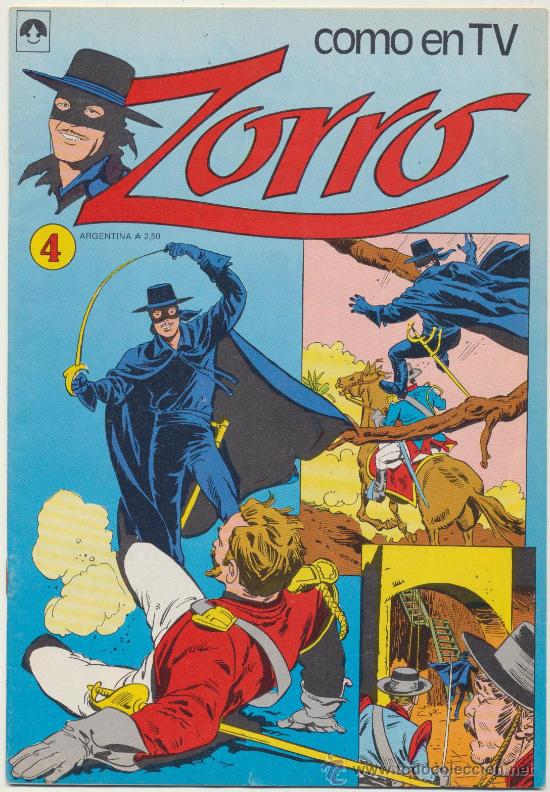 C&oacute;mics: Zorro n&ordm; 4. Editorial Tucum&aacute;n Buenos Aires. - Foto 1