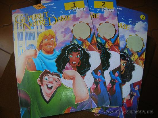 C&oacute;mics: 3 N&uacute;meros Texto en catal&aacute;n EL  GEPERUT   DE  NOTRE  DAME 1996 - Foto 1