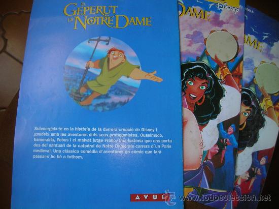 C&oacute;mics: 3 N&uacute;meros Texto en catal&aacute;n EL  GEPERUT   DE  NOTRE  DAME 1996 - Foto 3