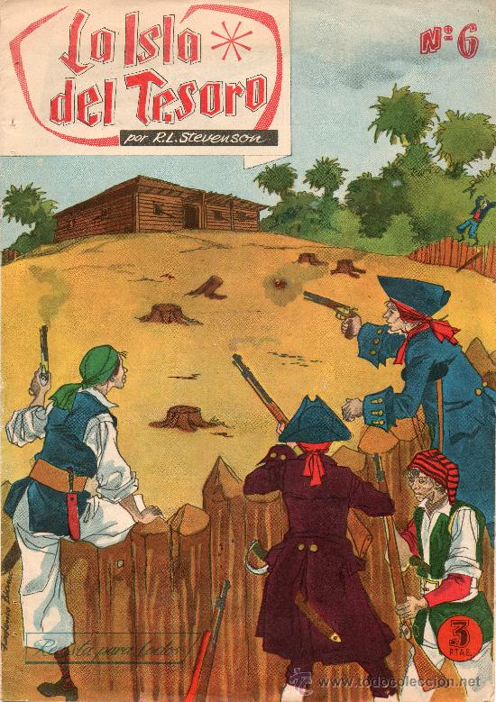 C&oacute;mics: LA ISLA DEL TESORO LOTE DE 5 NUMEROS    DE CID - Foto 1