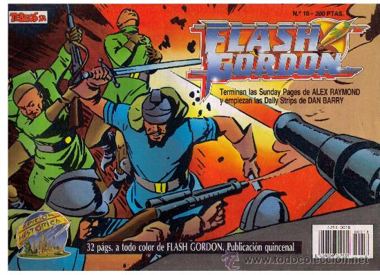 C&oacute;mics: FLASH GORDON - N&ordm; 18 - EDICION HISTORICA - PVP. 200 PTAS. - Foto 1