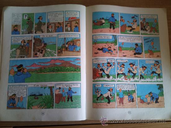 C&oacute;mics: Comic de tin tin - Herge - Las aventuras de rackham el rojo - juventud - Foto 4