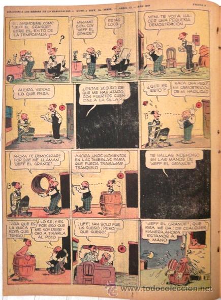 C&oacute;mics: MUTT Y JEFF - EL SOL - ABRIL 1940 - COLOR - 16 PAG - Foto 2