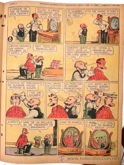 C&oacute;mics: MUTT Y JEFF - EL SOL - ABRIL 1940 - COLOR - 16 PAG - Foto 3