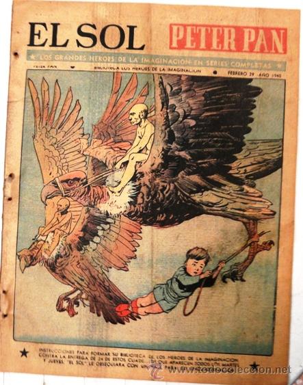 C&oacute;mics: PETER PAN - EL SOL - FEBRERO 1940 - COLOR - 16 PAG - Foto 1