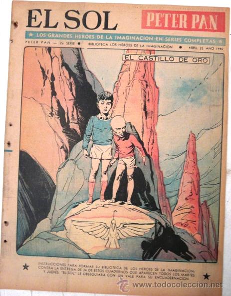 C&oacute;mics: PETER PAN - EL SOL - ABRIL 1940 - COLOR - 16 PAG - Foto 1