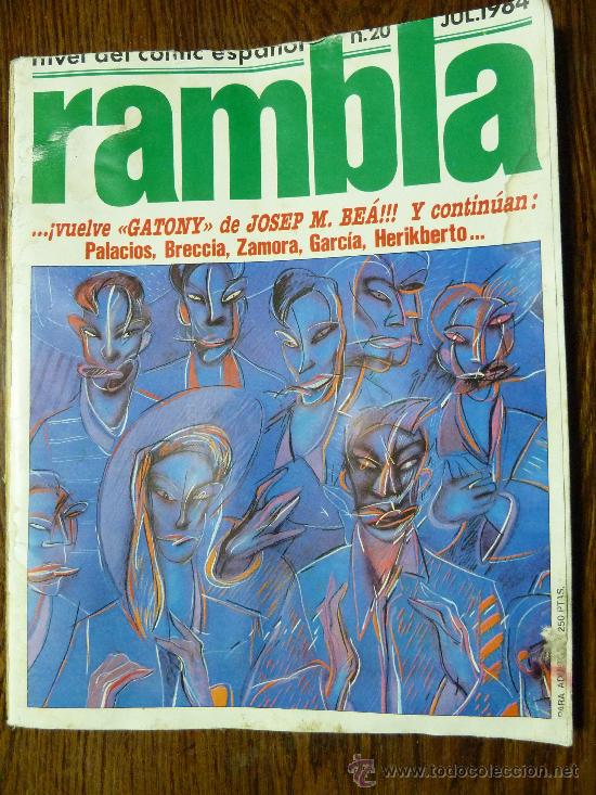 C&oacute;mics: RAMBLA NIVEL DEL COMIC ESPA&Ntilde;OL  NUMEROS 20-21-22 (1984) - Foto 1