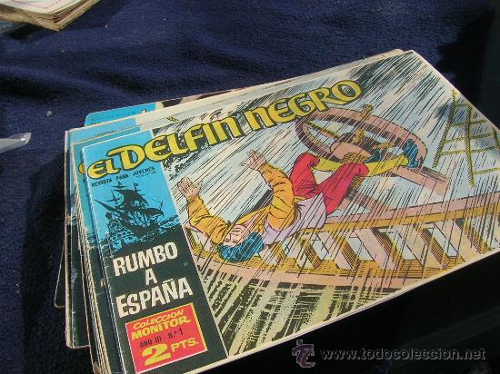 C&oacute;mics: EL DELFIN NEGRO COMPLETA SUELTA Y ORIGINAL VER DESCRIPCION - Foto 1