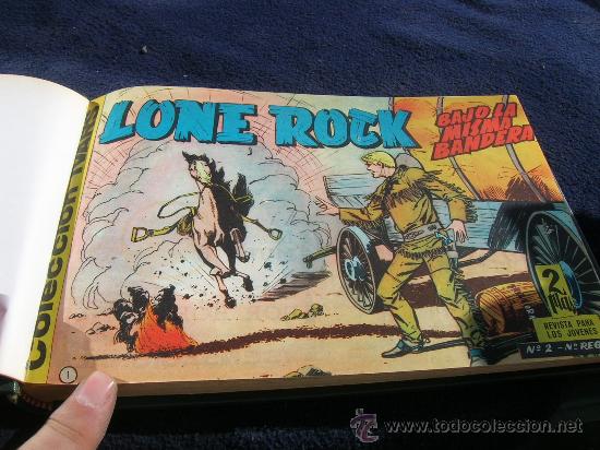 C&oacute;mics: lone rock encuadernada completa original - Foto 1