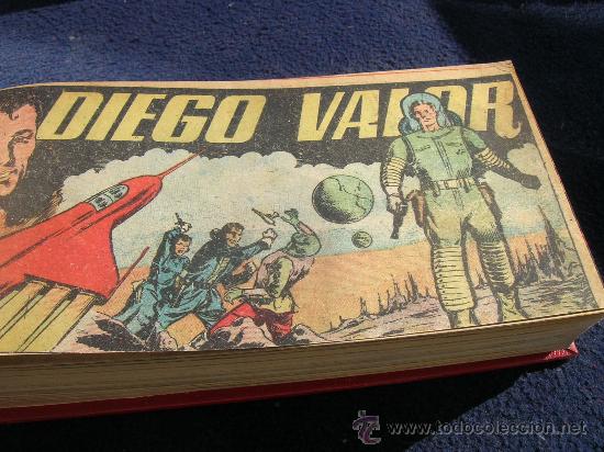 C&oacute;mics: DIEGO VALOR PRIMERA CID ENCUADERNADA COMPLETA ORIGINAL Y CON EL ALMANAQUE - Foto 1