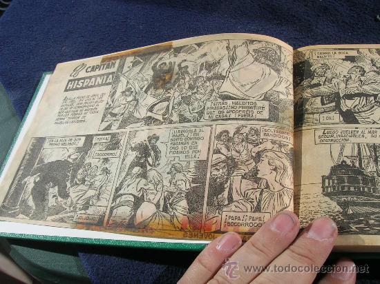 C&oacute;mics: CAPITAN HISPANIA COMPLETA ENCUADERNADA ORIGINAL - Foto 6