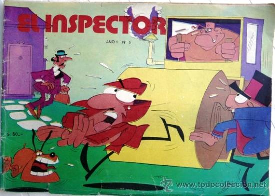 C&oacute;mics: EL INSPECTOR # 5 - METEORO - 32 PAGINAS - DECADA 1970 - Foto 1