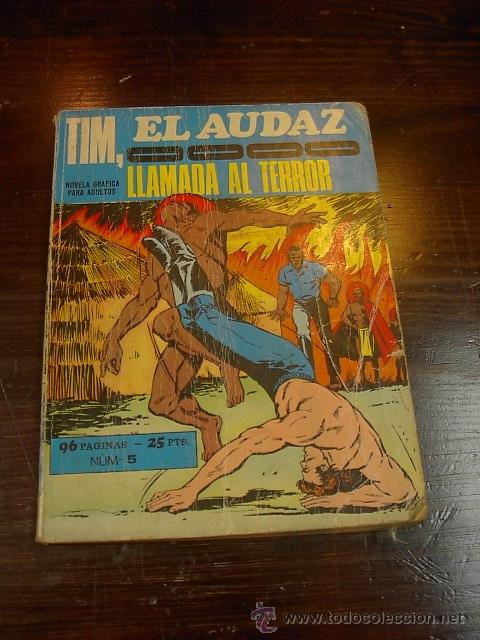 C&oacute;mics: Tim. el audaz, n&ordm; 5, Ed. Euredit - Foto 1