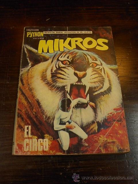 C&oacute;mics: Colecc. Python, Mikros, n&ordm; 25 - Foto 1
