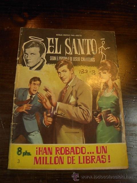 C&oacute;mics: El Santo, Ferma, Han robado un millon de libras - Foto 1