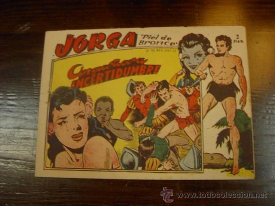 C&oacute;mics: Jorga, . Piel de bronce. Graficas Ricart, 1963 - Foto 1