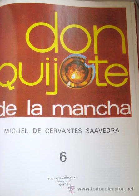 C&oacute;mics: DON QUIJOTE DE LA MANCHA. 1972, TOMO 6. EN COMICS. . ENVIO GRATIS&iexcl;&iexcl;&iexcl; - Foto 2