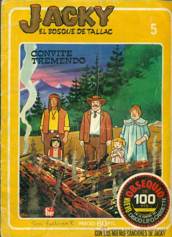 C&oacute;mics: JACKY EL BOSQUE DE TALLAC - ED. FHER - N&ordm; 5 - Foto 1