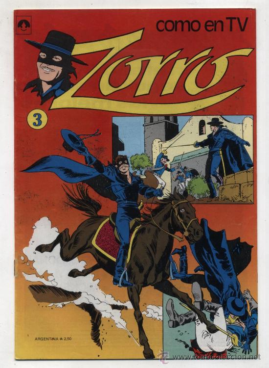 C&oacute;mics: Zorro n&ordm;  3. Editorial Tucum&aacute;n. Buenos Aires. - Foto 1