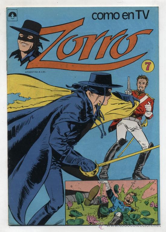 C&oacute;mics: Zorro n&ordm;  7. Editorial Tucum&aacute;n. Buenos Aires. - Foto 1