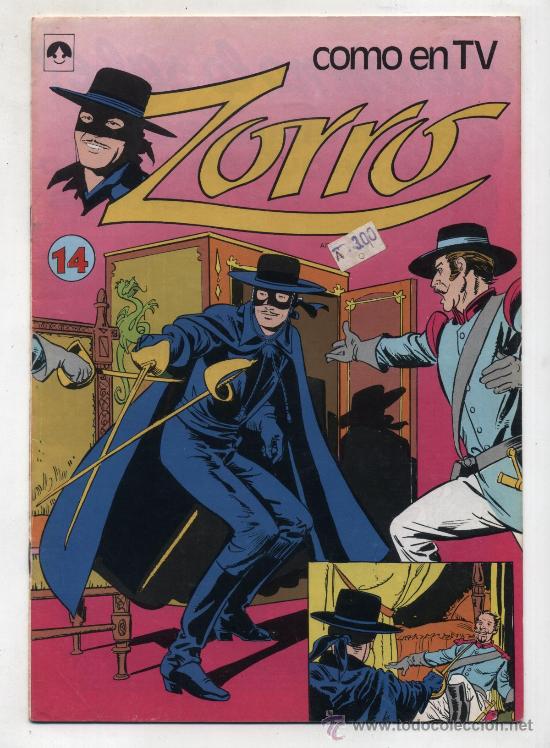 C&oacute;mics: Zorro n&ordm;  14. Editorial Tucum&aacute;n. Buenos Aires. - Foto 1