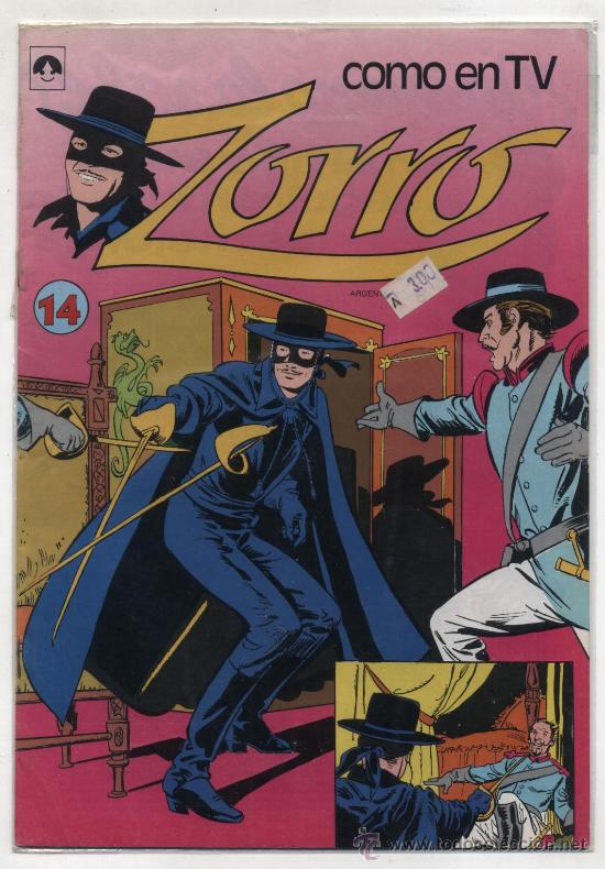 C&oacute;mics: Zorro n&ordm;  14. Editorial Tucum&aacute;n. Buenos Aires. - Foto 1