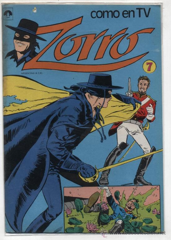 C&oacute;mics: Zorro n&ordm;  7. Editorial Tucum&aacute;n. Buenos Aires. - Foto 1