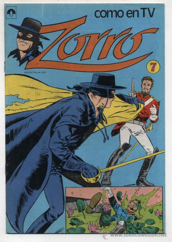 C&oacute;mics: Zorro n&ordm;  7. Editorial Tucum&aacute;n. Buenos Aires. - Foto 1