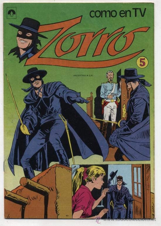C&oacute;mics: Zorro n&ordm;  5. Editorial Tucum&aacute;n. Buenos Aires. - Foto 1