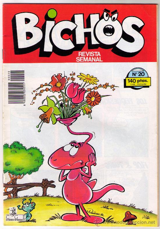 C&oacute;mics: BICHOS - N&ordm; 20 - PVP. 140 PTAS. - CIA. GENERAL DE EDICIONES. - Foto 1